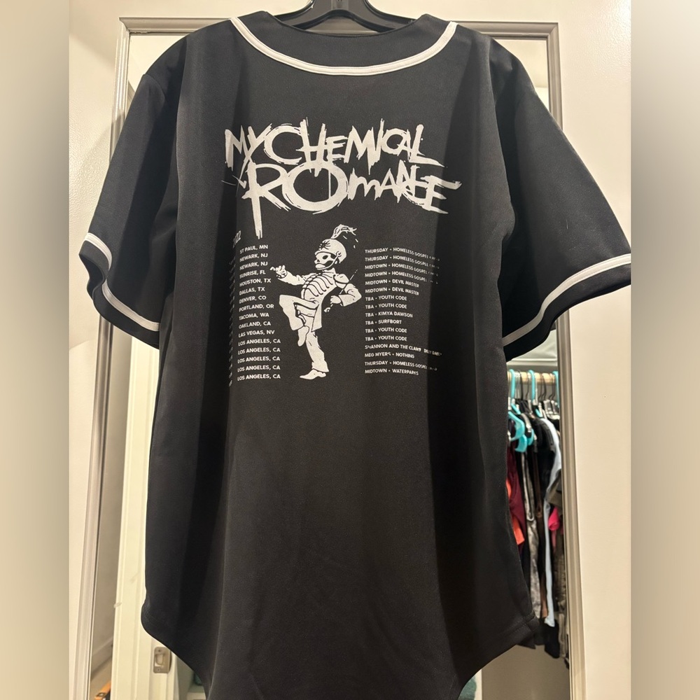 My Chemical Romance 2022 Tour Merch Jersey - Picture 4 of 5